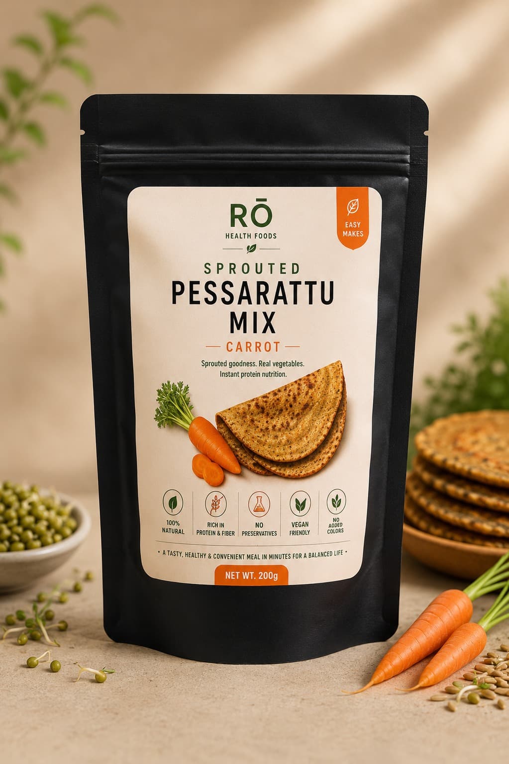 Carrot Pesarattu Mix